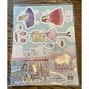 Mini Lou Kate & Anna Paper Doll Set NEW